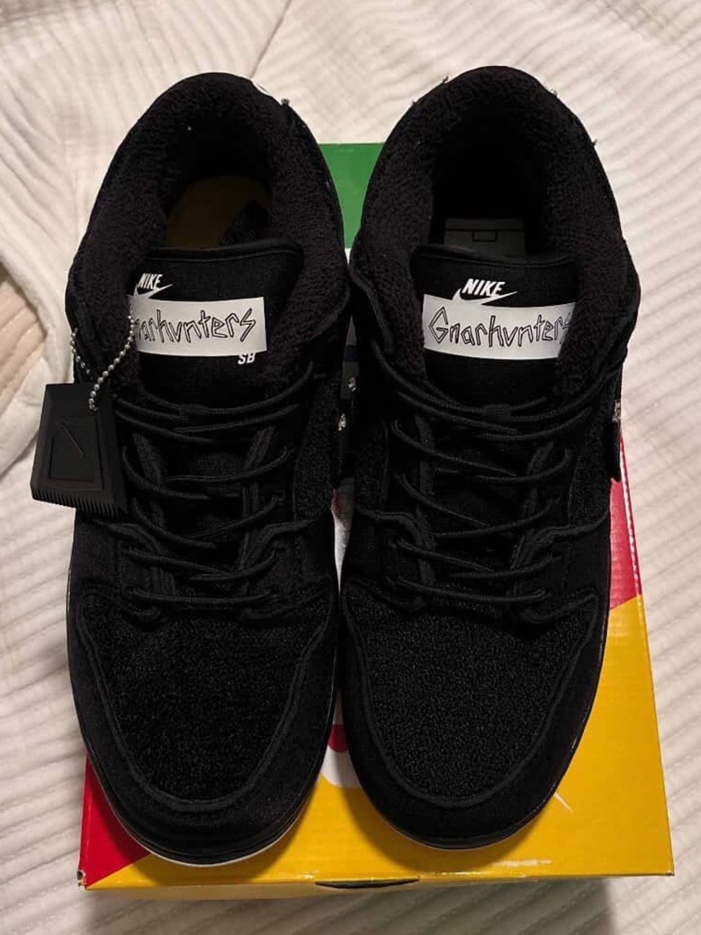 Nike SB Gnarhunter Black Men's Skate Shoes